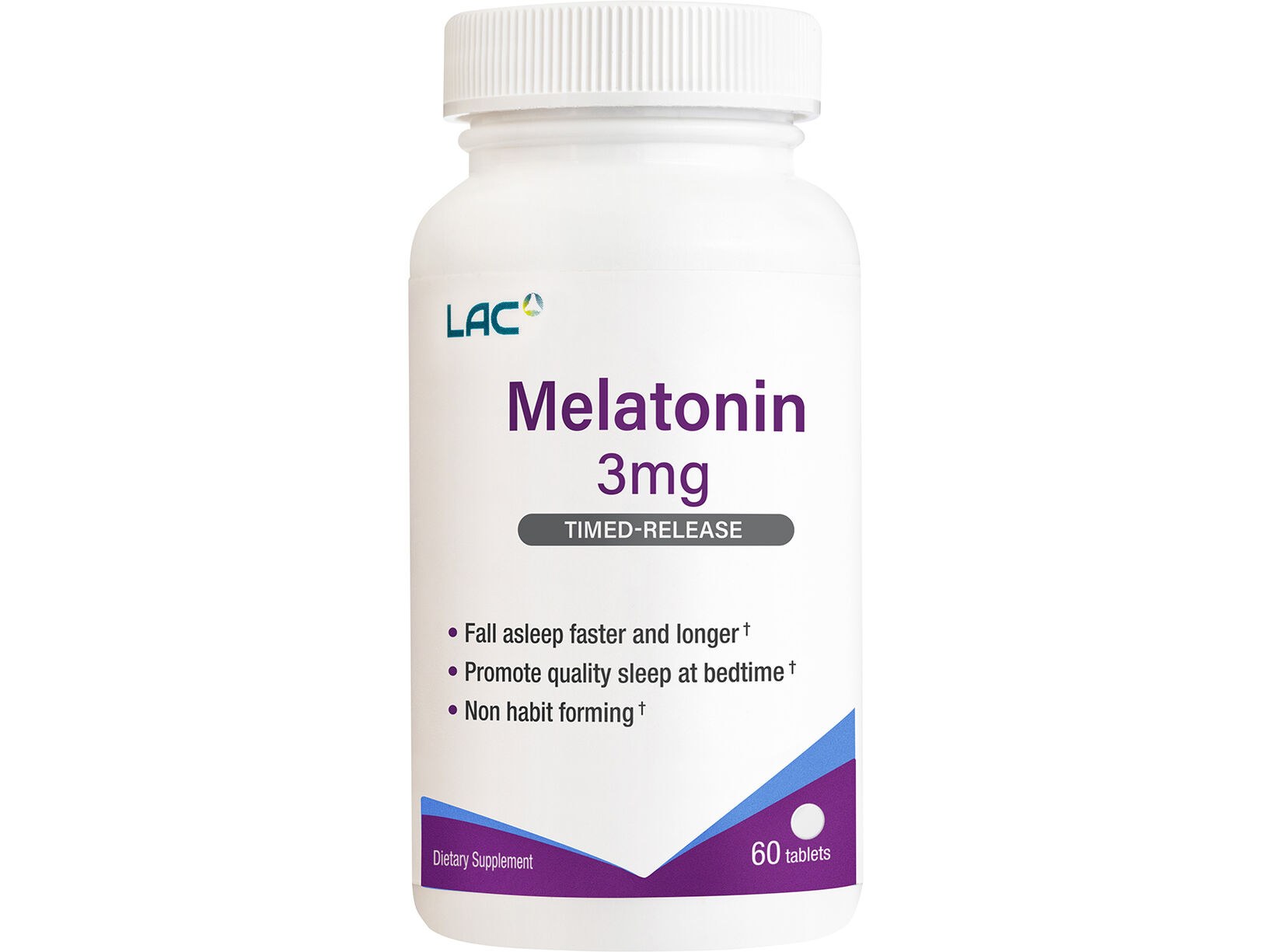Melatonin 3mg TIMED-RELEASE: retailer-supplied image